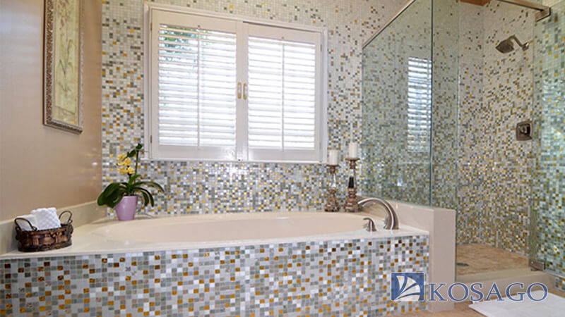 Gạch Mosaic ốp nhà tắm có tốt không?