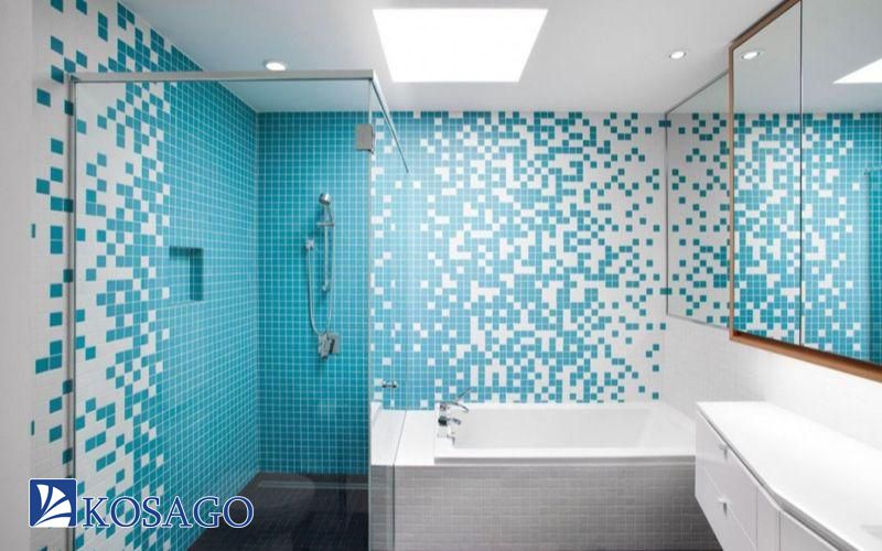 Gạch mosaic ốp phòng tắm