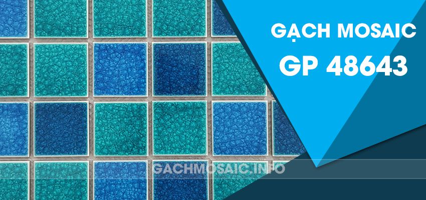 Gạch mosaic gốm GP - 48 643