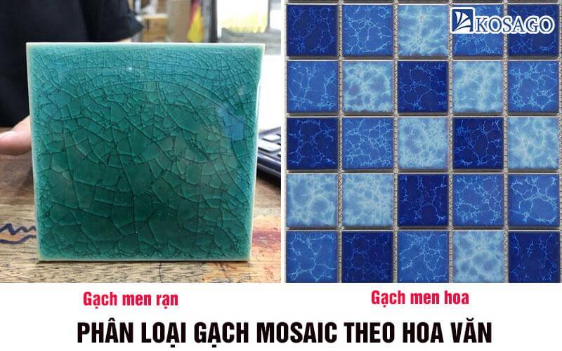 Phân loại theo hoa văn, hoạt tiết gạch gốm mosaic