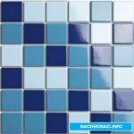 Gạch mosaic gốm sứ men bóng MG48-5 | Gachmosaic.info