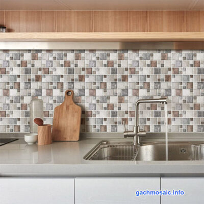 Gạch Mosaic gốm giúp tăng tính thẩm mỹ cho không gian nhà bạn