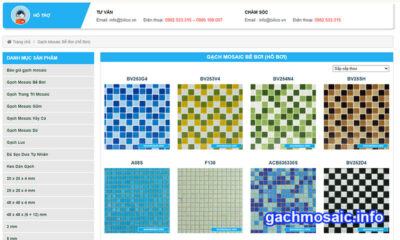 Địa chỉ mua gạch mosaic uy tín, chất lượng